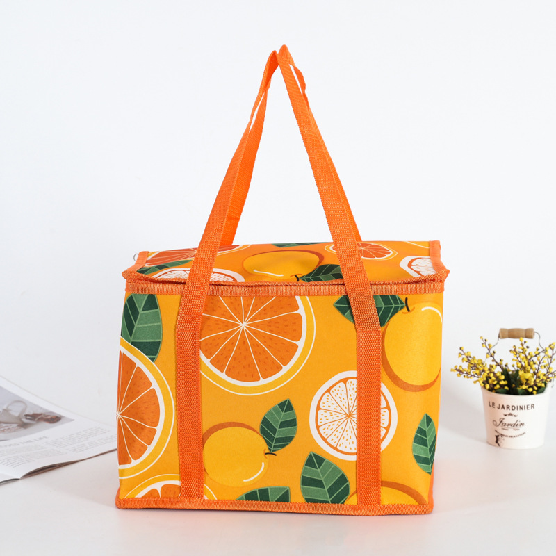 In Stock Wholesale Waterproof Heat Insulation Bag Picnic Bag Custom Oxford Cloth Portable Ice Bag Lunch Box Bag Lunch Bag Custom