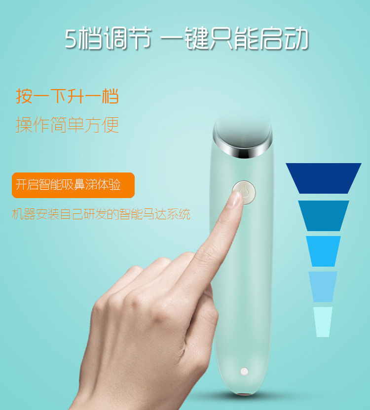Electric Baby Babies' Nasal Suction Device Mouth Suction Cleaning Nose and Nasal Congestion Digging Nose and Shit Cleaner Nasal Ventilation Artifact