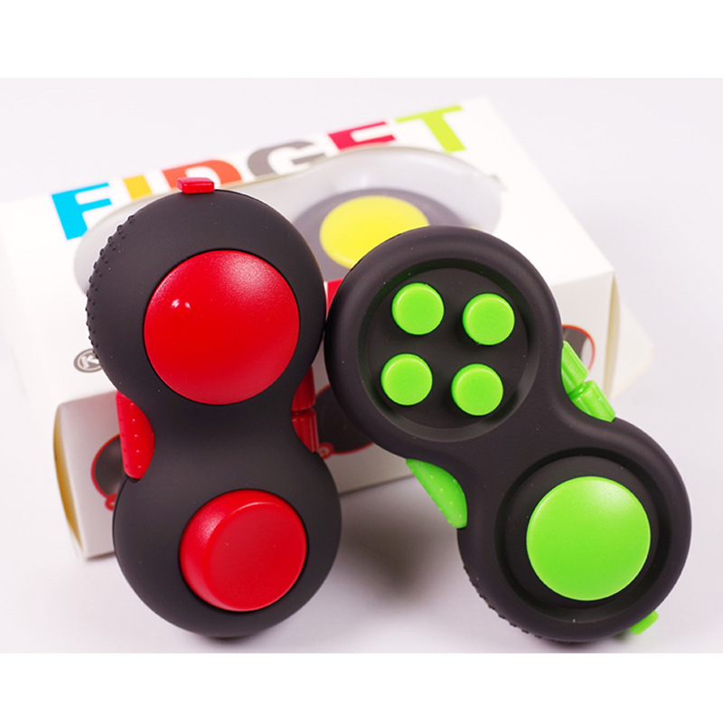 Creative Pressure Relief Rubik&#039;s Cube Handle Fidget Pad American Decompression Handle Rubik&#039;s Cube Educational Toy Whole