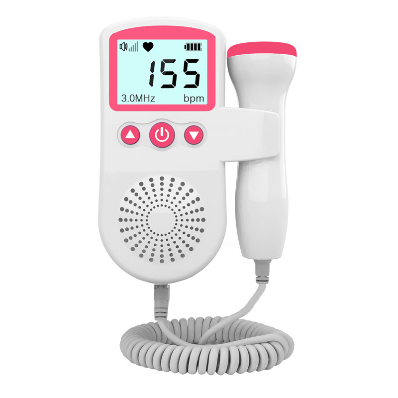 Fetus-Voice Meter Household Fetal Heart Monitor Listening Fetal Heart Monitor Stethoscope Pregnant Women Heart Rate Fetal Doppler