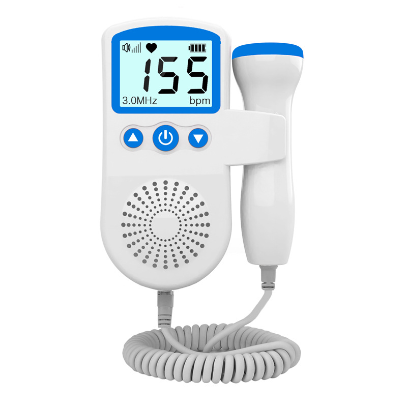 Fetus-Voice Meter Household Fetal Heart Monitor Listening Fetal Heart Monitor Stethoscope Pregnant Women Heart Rate Fetal Doppler