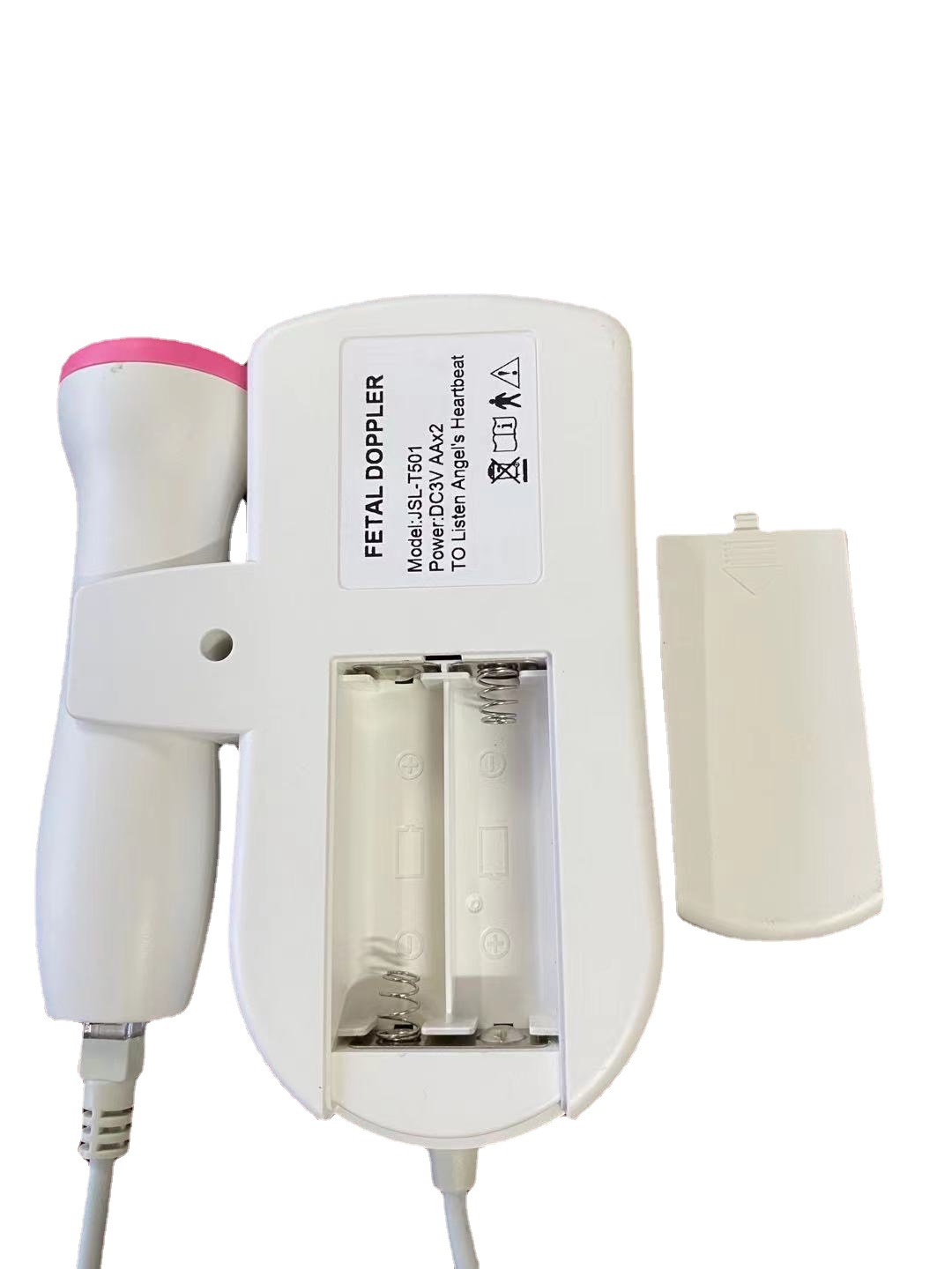 Fetus-Voice Meter Household Fetal Heart Monitor Listening Fetal Heart Monitor Stethoscope Pregnant Women Heart Rate Fetal Doppler