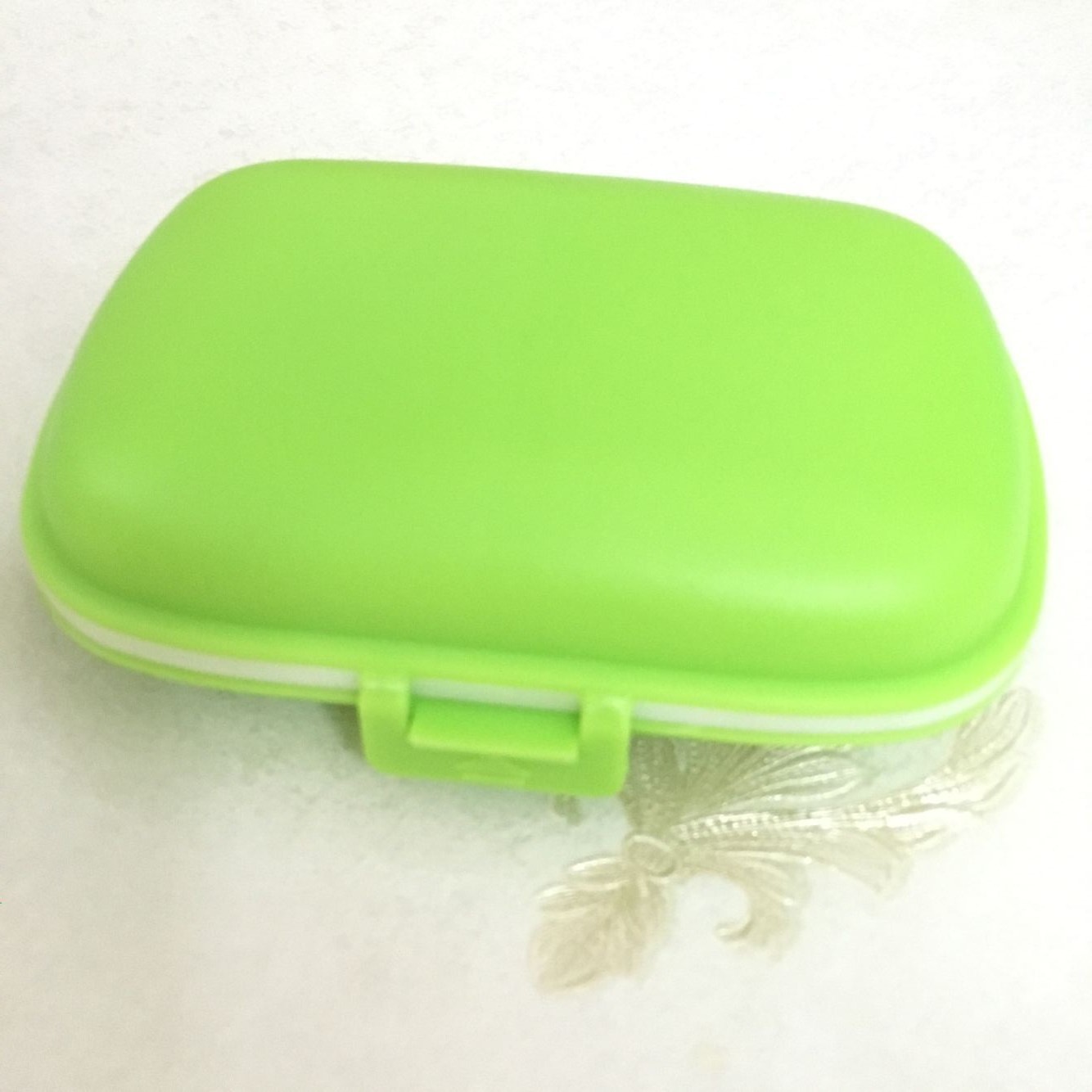 8-Grid Double-Layer Seal Ring Solid Color Medicine Box Portable Sorting Drug Storage Box Mini Take It with You Medicine Box 8-Grid Double-Layer Seal Ring Solid Color Medicine Box Portable Sorting Drug Storage Box Mini Take It with You Medicine Box