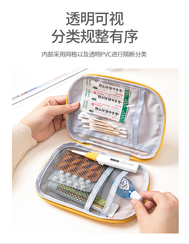 Business Trip Travel Household Portable First-Aid Kit Portable Small Herb Bag Storage Medicine First Aid Drug Package Factory Direct Sales Business Trip Travel Household Portable First-Aid Kit Portable Small Herb Bag Storage Medicine First Aid Drug Package Factory Direct Sales