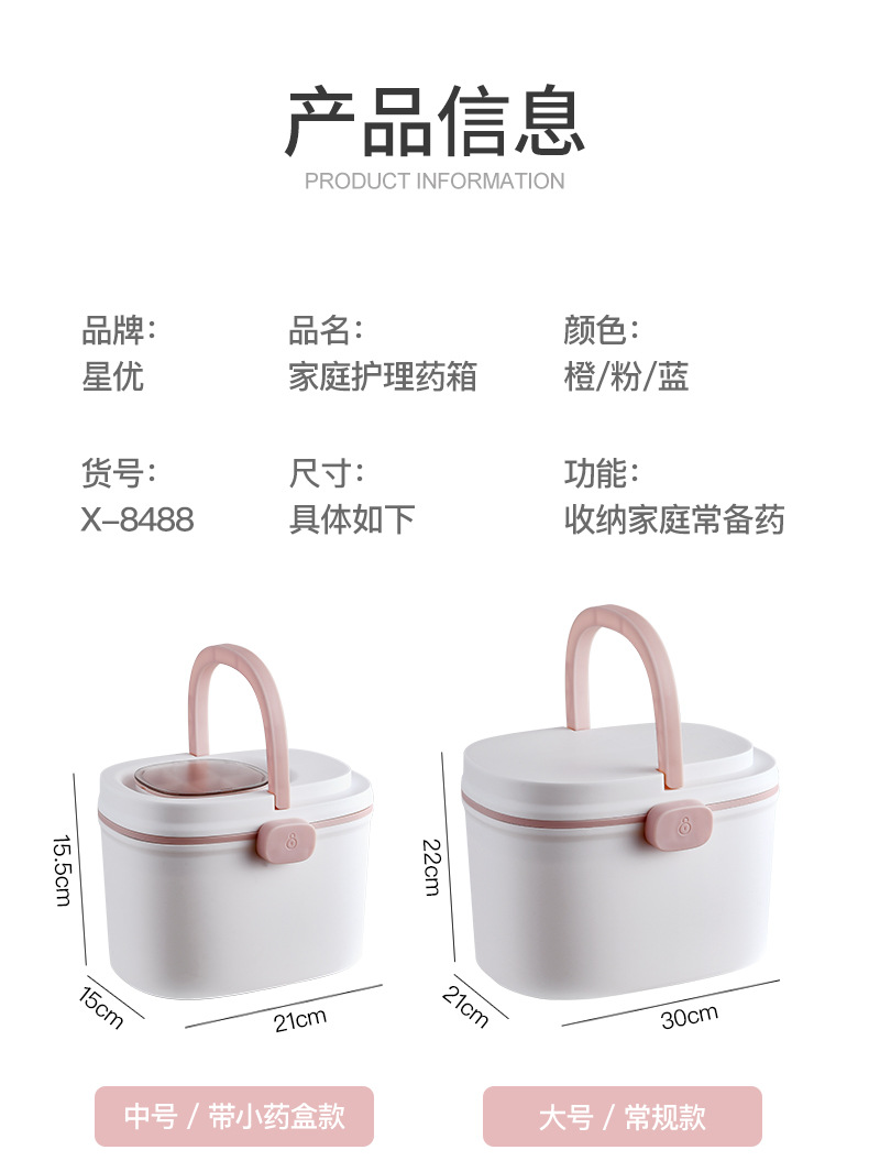 Medicine Box Family Pack Household Emergency Medicine Box Drug Storage Portable Pill Box Multi-Layer Large Capacity First Aid First Aid Kit Medicine Box Family Pack Household Emergency Medicine Box Drug Storage Portable Pill Box Multi-Layer Large Capacity First Aid First Aid Kit