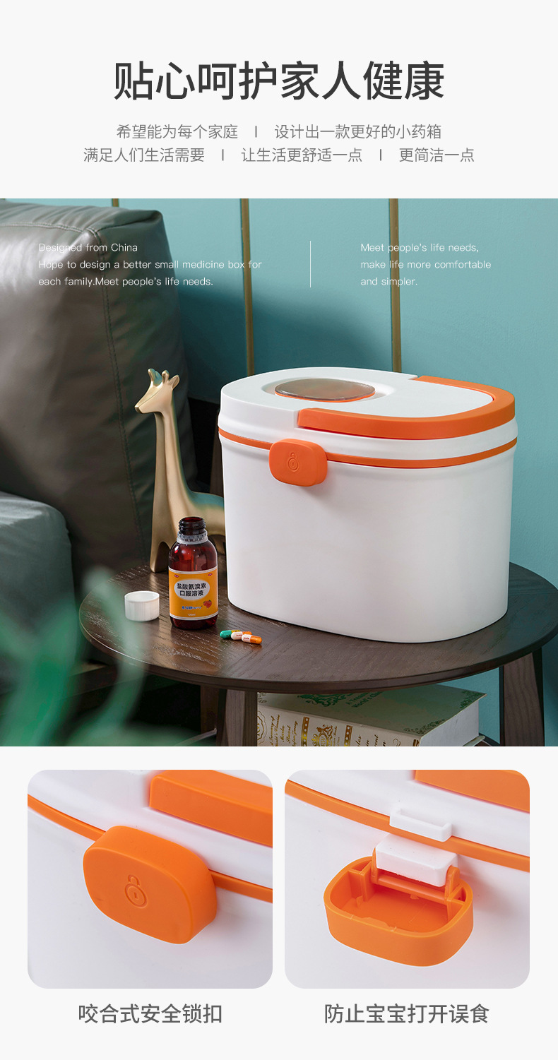 Medicine Box Family Pack Household Emergency Medicine Box Drug Storage Portable Pill Box Multi-Layer Large Capacity First Aid First Aid Kit Medicine Box Family Pack Household Emergency Medicine Box Drug Storage Portable Pill Box Multi-Layer Large Capacity First Aid First Aid Kit