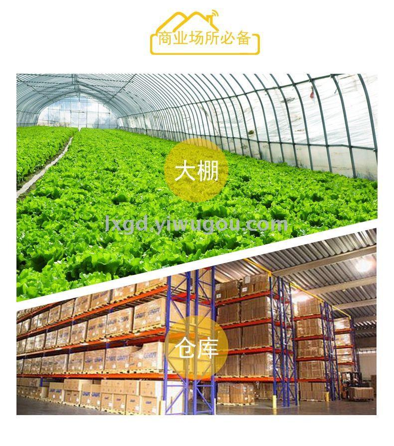 HTC-2A Indoor and Outdoor Dual Temperature Display with Expression Temperature Hygrometer Farm Garden Dedicated Temperature & Humidity Meter