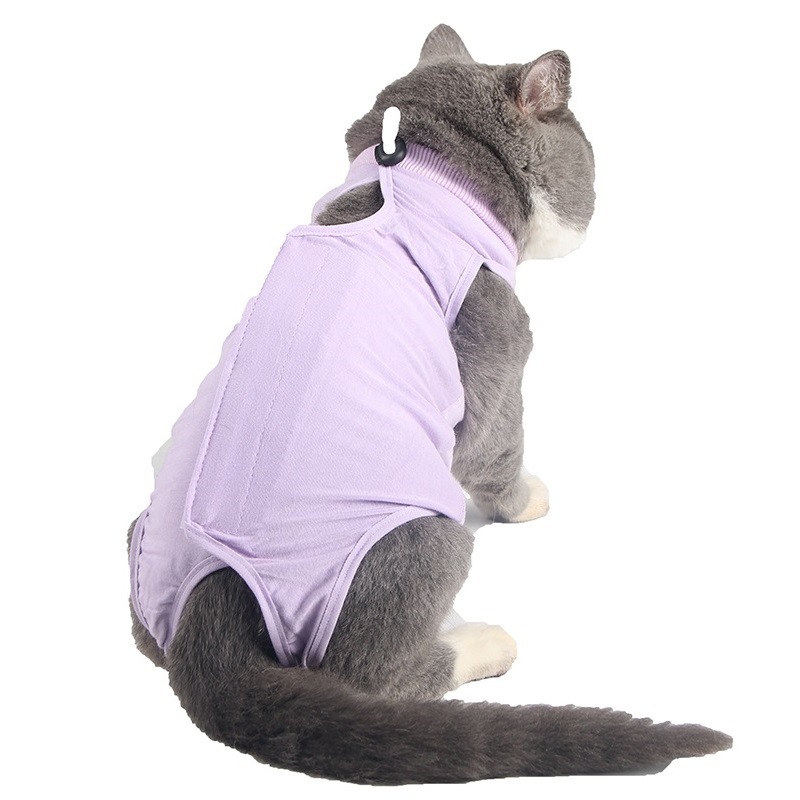 Cat Surgical Clothing Female Cat Sterilization Clothing Weaning Clothing Postoperative Clothing Anti-Licking Summer 