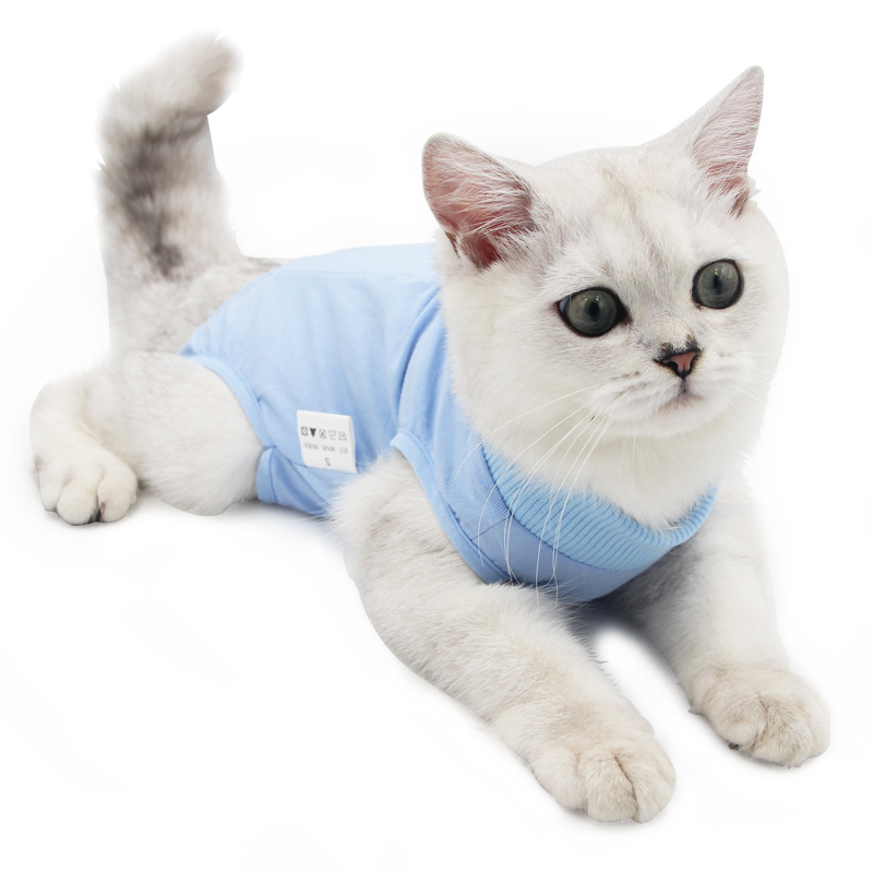 Cat Surgical Clothing Female Cat Sterilization Clothing Weaning Clothing Postoperative Clothing Anti-Licking Summer 