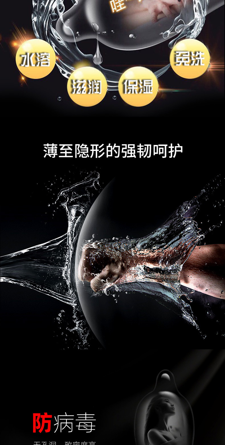 Olo Ultra-Thin Hyaluronic Acid Condom Men's Long-Lasting Condom 001 Adult Sex Hotel Family Planning Supplies Wholesale