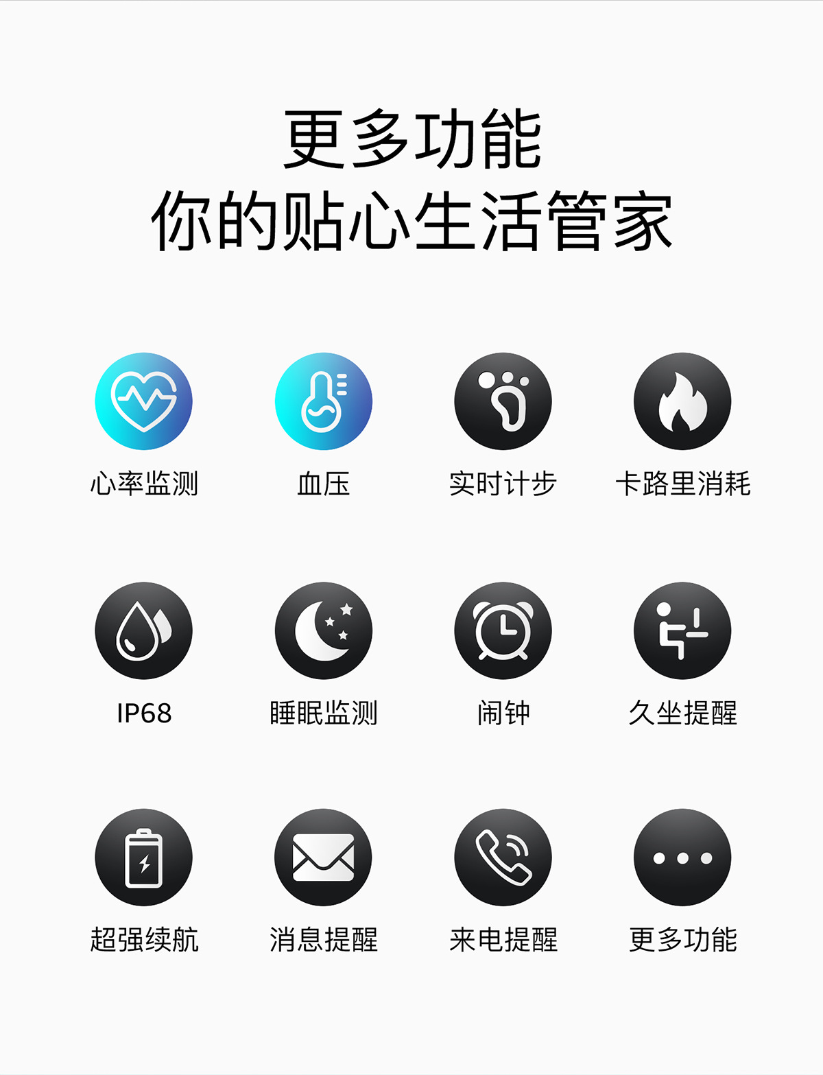 New S5 Blood Pressure Silicone Step Information Push Reminder Adult Sports Bracelet Health Monitoring Smart Bracelet New S5 Blood Pressure Silicone Step Information Push Reminder Adult Sports Bracelet Health Monitoring Smart Bracelet