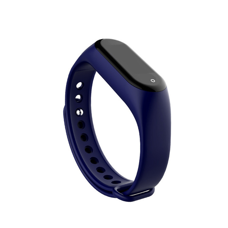 M4 Smart Bracelet Heart Rate Monitoring Blood Pressure Blood Oxygen Information Push Waterproof Bluetooth Step Bracelet