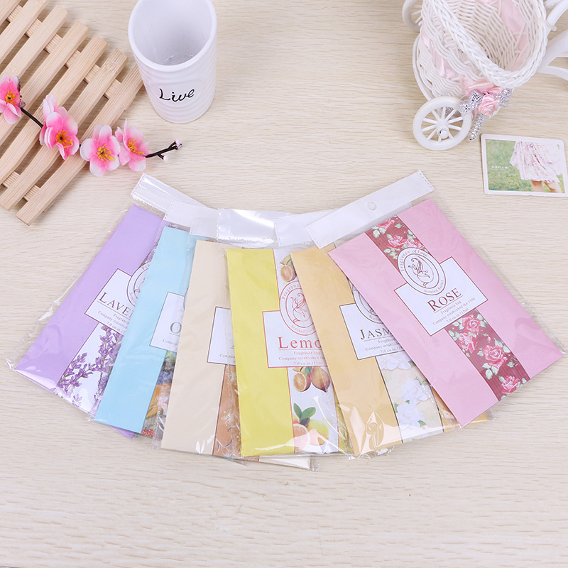 Factory Direct Sales Indoor Hanging Small Sachet Wardrobe Sachet Wardrobe Mildew-Proof Perfume Bag Car Deodorant Aromatherapy Sachet