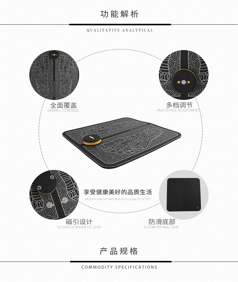 Smart EMS Massage Mat Foot Pulse Physiotherapy Foot Pad Micro Current Foot Foot Massage Device USB Rechargeable Smart EMS Massage Mat Foot Pulse Physiotherapy Foot Pad Micro Current Foot Foot Massage Device USB Rechargeable