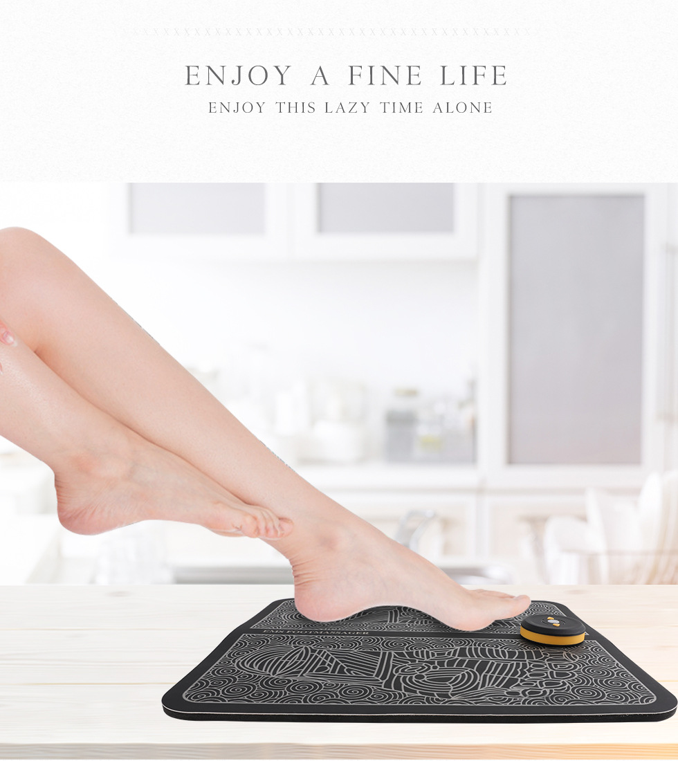 Smart EMS Massage Mat Foot Pulse Physiotherapy Foot Pad Micro Current Foot Foot Massage Device USB Rechargeable Smart EMS Massage Mat Foot Pulse Physiotherapy Foot Pad Micro Current Foot Foot Massage Device USB Rechargeable