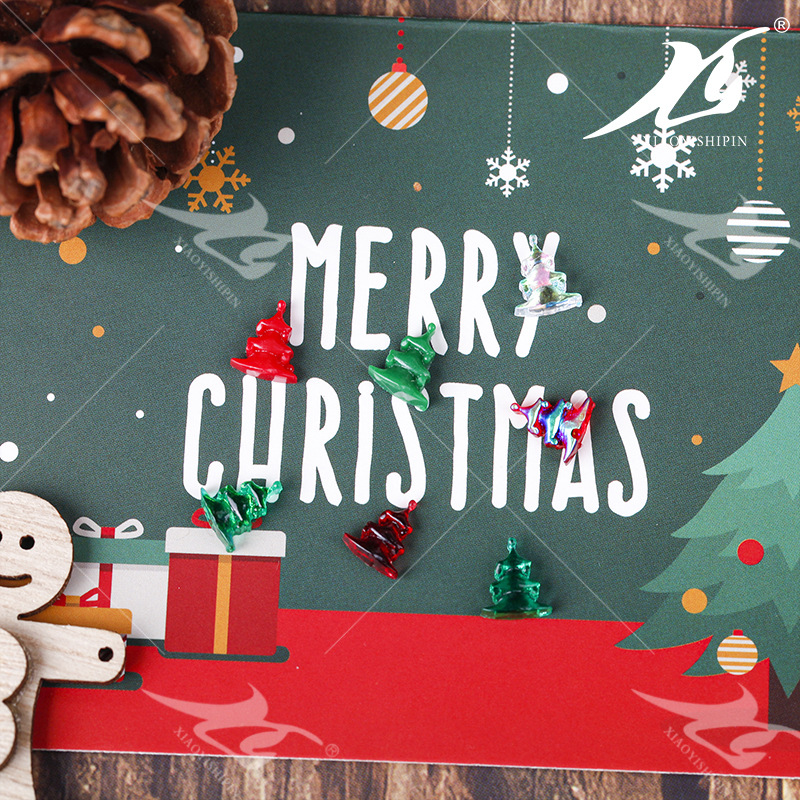 New Creative Christmas Nail Stickers Decoration Korean Holiday Series Nail Sticker Simple Internet Celebrity Style Manicure Jewelry
