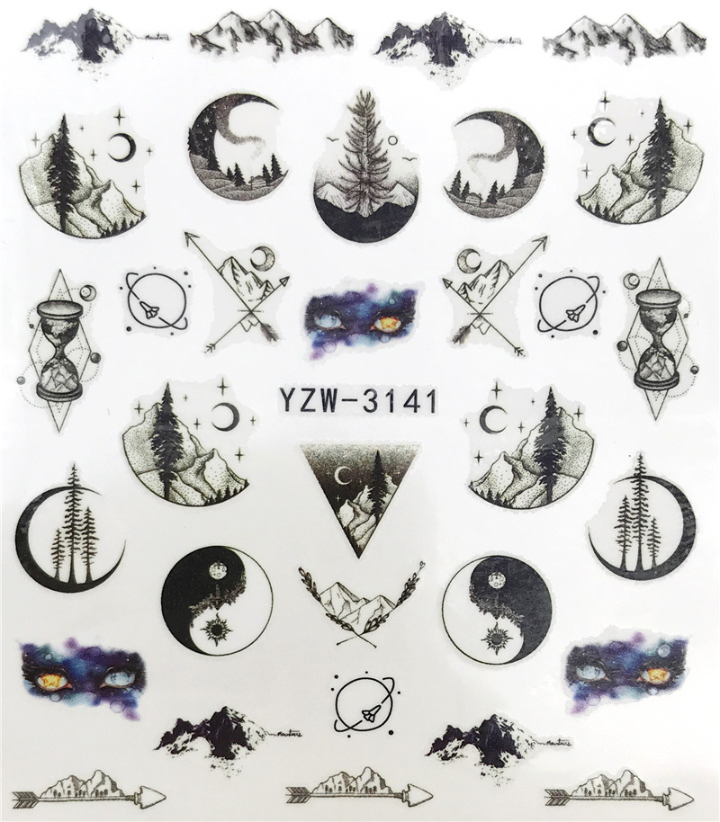 AliExpress Nail Sticker Nail Sticker Watermark Nail Sticker Nail Decal YZW3117-3162 AliExpress Nail Sticker Nail Sticker Watermark Nail Sticker Nail Decal YZW3117-3162