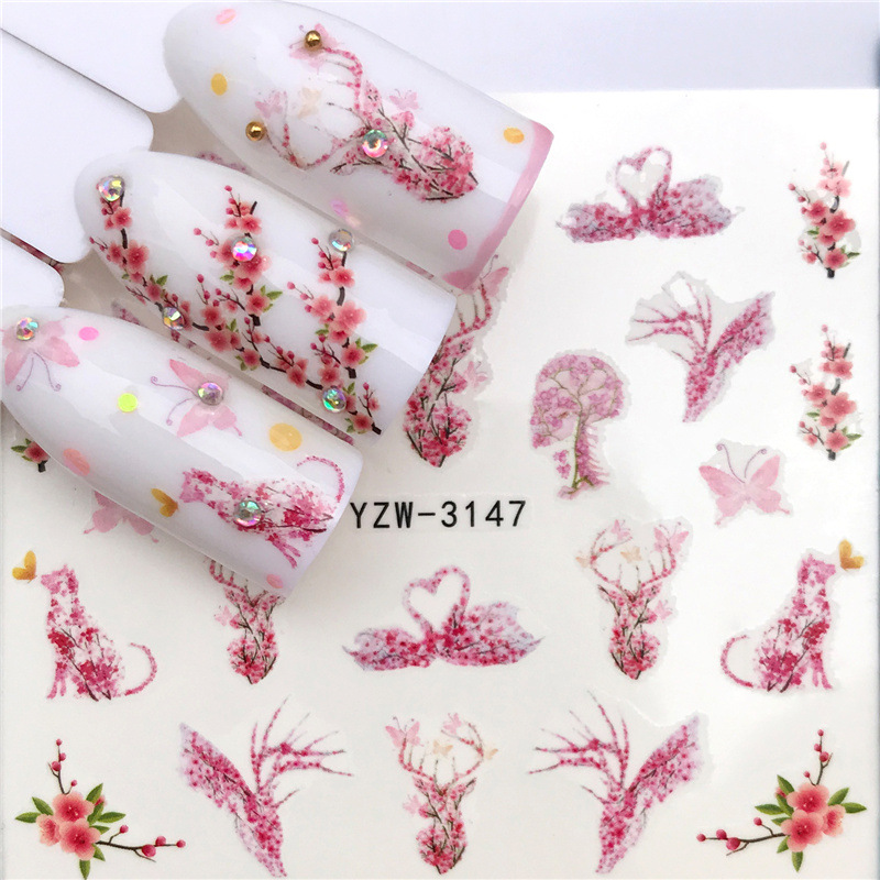 AliExpress Nail Sticker Nail Sticker Watermark Nail Sticker Nail Decal YZW3117-3162 AliExpress Nail Sticker Nail Sticker Watermark Nail Sticker Nail Decal YZW3117-3162