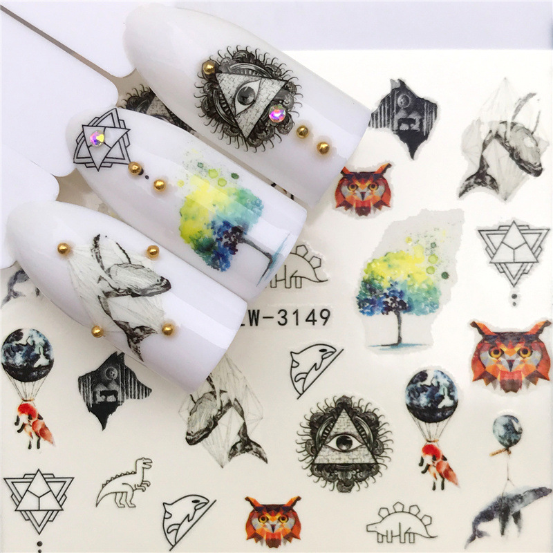 AliExpress Nail Sticker Nail Sticker Watermark Nail Sticker Nail Decal YZW3117-3162 AliExpress Nail Sticker Nail Sticker Watermark Nail Sticker Nail Decal YZW3117-3162