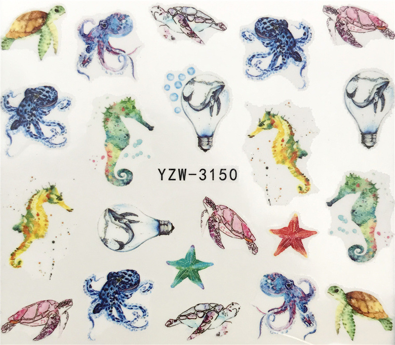 AliExpress Nail Sticker Nail Sticker Watermark Nail Sticker Nail Decal YZW3117-3162 AliExpress Nail Sticker Nail Sticker Watermark Nail Sticker Nail Decal YZW3117-3162