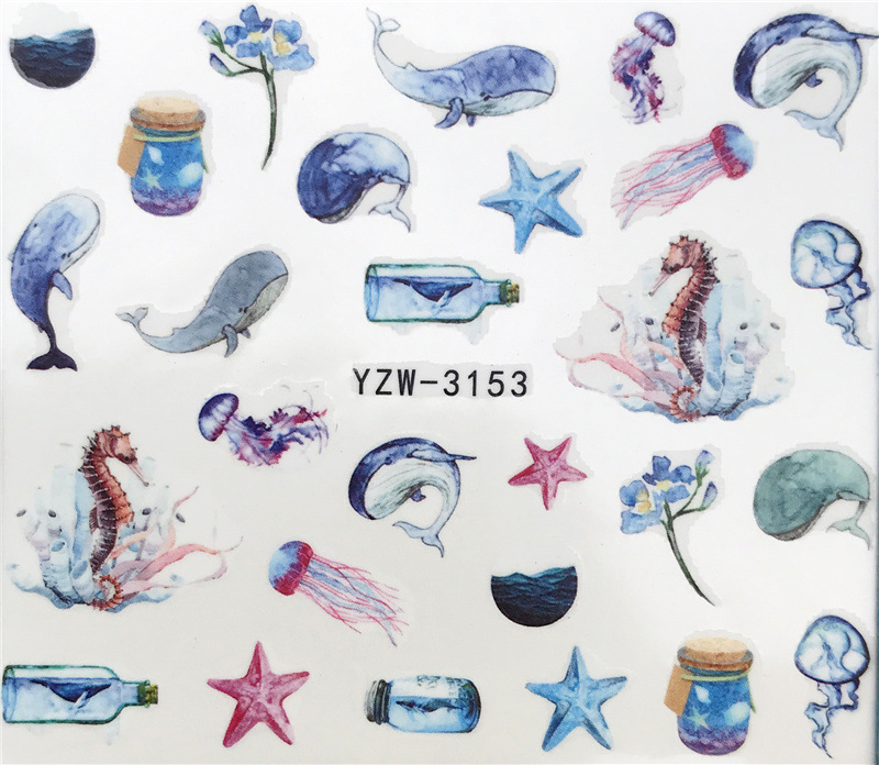 AliExpress Nail Sticker Nail Sticker Watermark Nail Sticker Nail Decal YZW3117-3162 AliExpress Nail Sticker Nail Sticker Watermark Nail Sticker Nail Decal YZW3117-3162