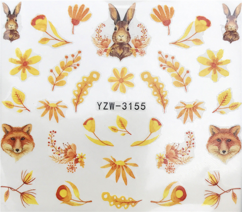 AliExpress Nail Sticker Nail Sticker Watermark Nail Sticker Nail Decal YZW3117-3162 AliExpress Nail Sticker Nail Sticker Watermark Nail Sticker Nail Decal YZW3117-3162