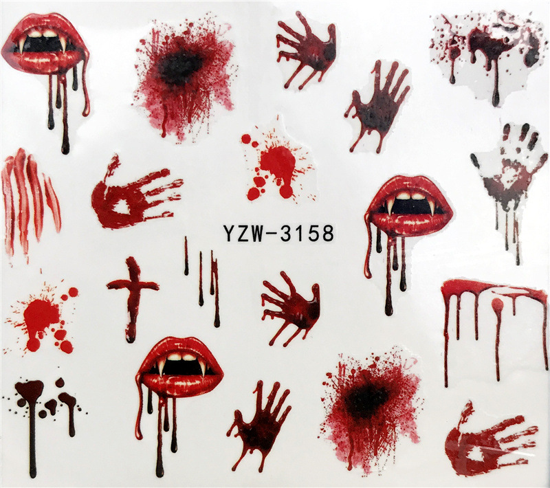 AliExpress Nail Sticker Nail Sticker Watermark Nail Sticker Nail Decal YZW3117-3162 AliExpress Nail Sticker Nail Sticker Watermark Nail Sticker Nail Decal YZW3117-3162