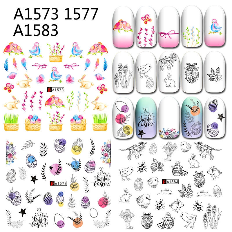 Nail Butterfly Nail Sticker Nail Decal Watermark Sticker 50 PCs One Set Non-Repeating Cross-Border Hot Style Nail Butterfly Nail Sticker Nail Decal Watermark Sticker 50 PCs One Set Non-Repeating Cross-Border Hot Style