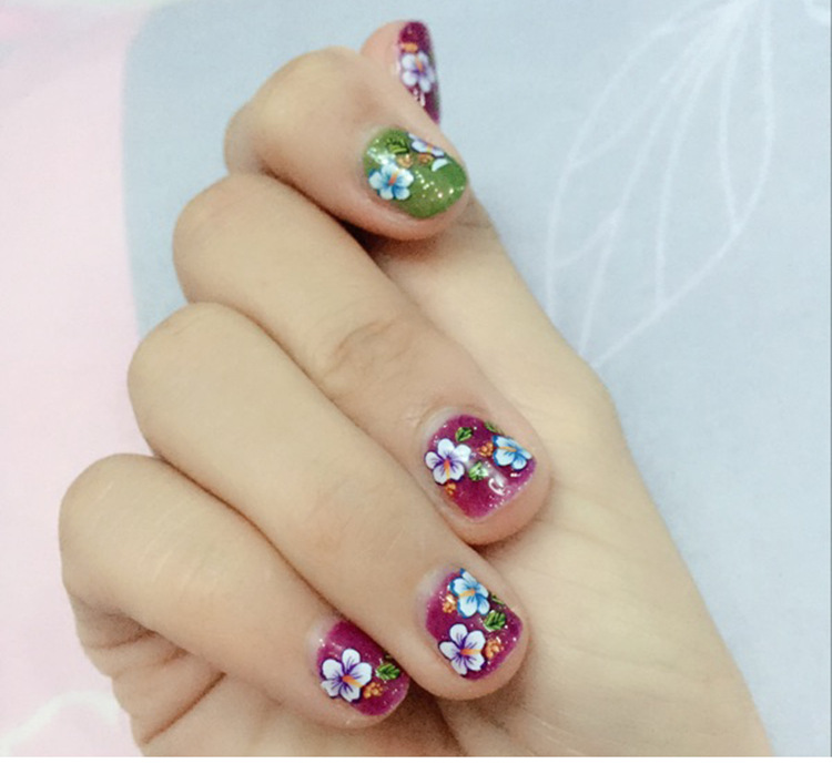 Nail Butterfly Nail Sticker Nail Decal Watermark Sticker 50 PCs One Set Non-Repeating Cross-Border Hot Style Nail Butterfly Nail Sticker Nail Decal Watermark Sticker 50 PCs One Set Non-Repeating Cross-Border Hot Style