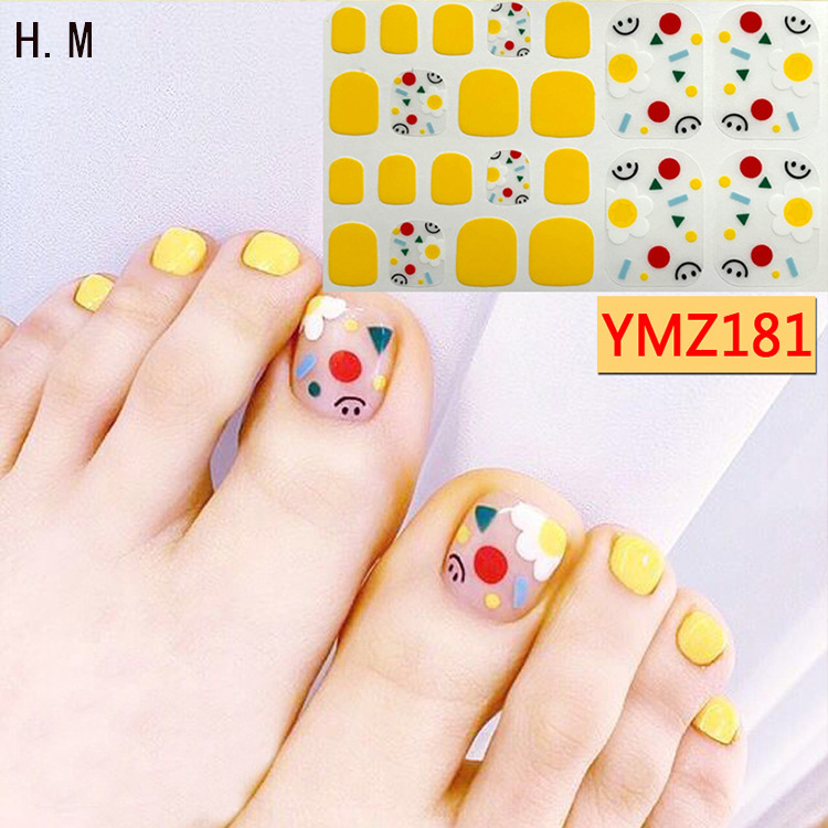 Stickers Nail Patch Available for Pregnant Women Children's Nail Stickers Nail Sticker Europe and America Cross Border
