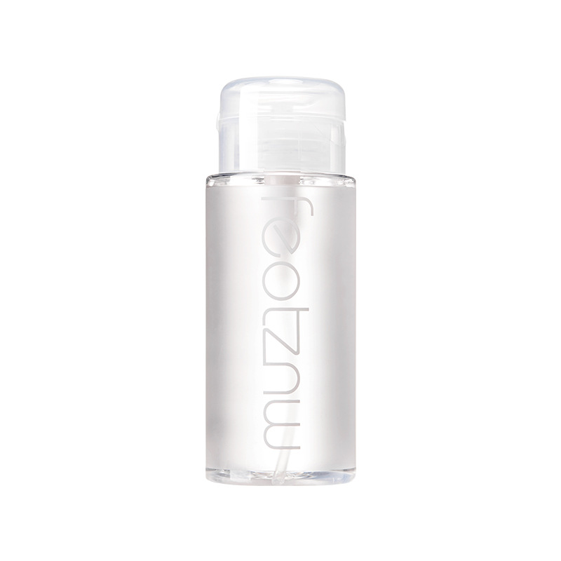 Feotznw Cleansing Water Eye, Lip and Face Three-in-One Gentle Cleansing Makeup Remover Milk Student Pump Bottle Female Makeup Remover Ointment