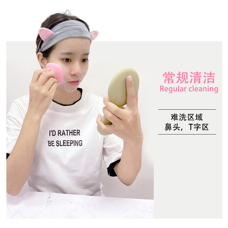 Silicone Face Cleansing Brush Cleaning Brush Super Soft Water Drop Facial Brush round Blackhead Cleaning Brush Set Factory Direct Sales Silicone Face Cleansing Brush Cleaning Brush Super Soft Water Drop Facial Brush round Blackhead Cleaning Brush Set Factory Direct Sales