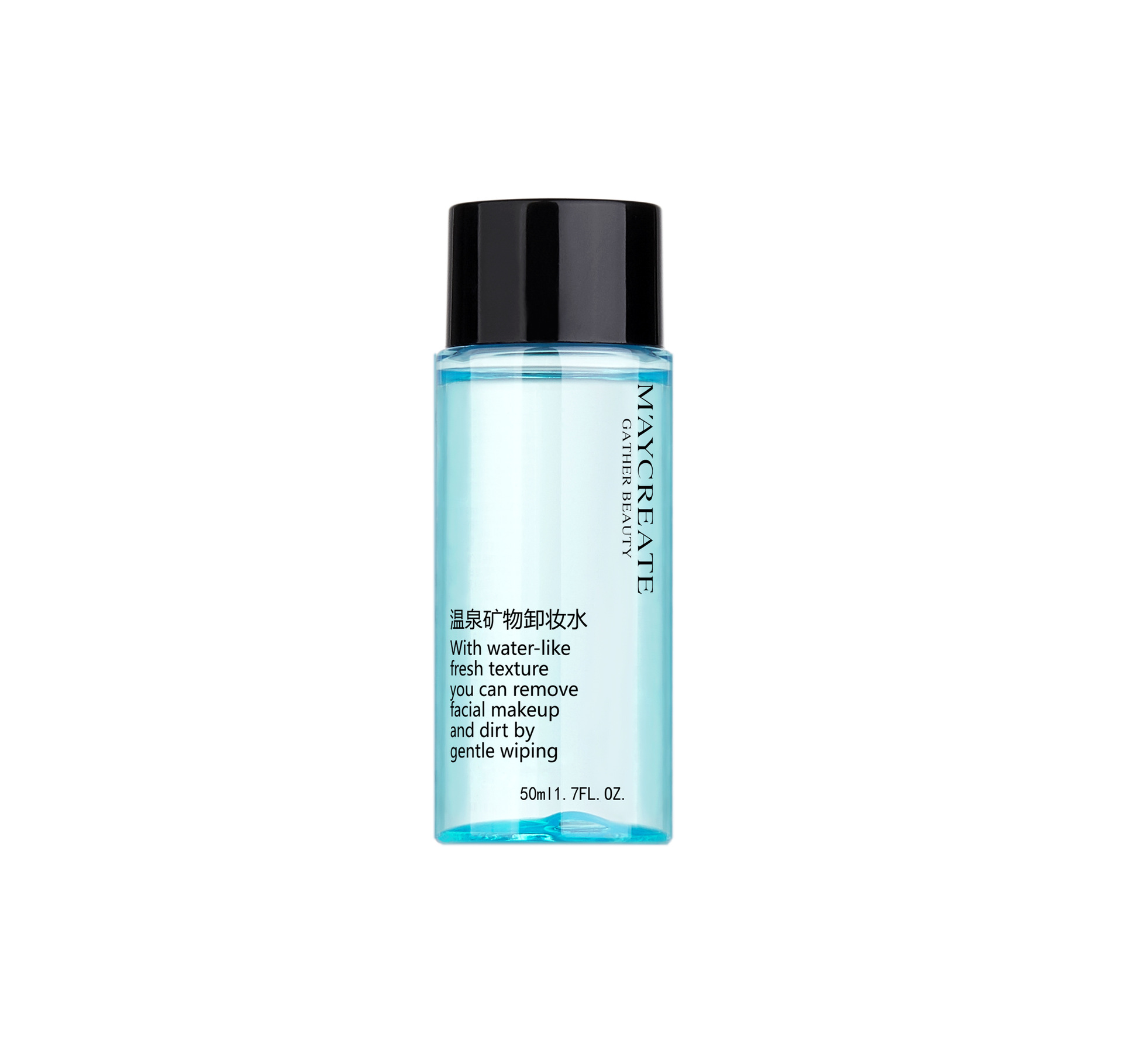 M&#039;AYCREATE Cleansing Water 50ml Facial Gentle Deep Cleansing Eye and Lip Makeup Remover Light Makeup Cleansing Water
