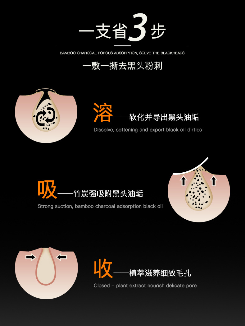 Li Fusha Bamboo Charcoal Removing Blackhead Cream 60G Tearing Nasal Mask Oil Control and Water Supplement Deep Cleansing Acne Removing Mask Li Fusha Bamboo Charcoal Removing Blackhead Cream 60G Tearing Nasal Mask Oil Control and Water Supplement Deep Cleansing Acne Removing Mask
