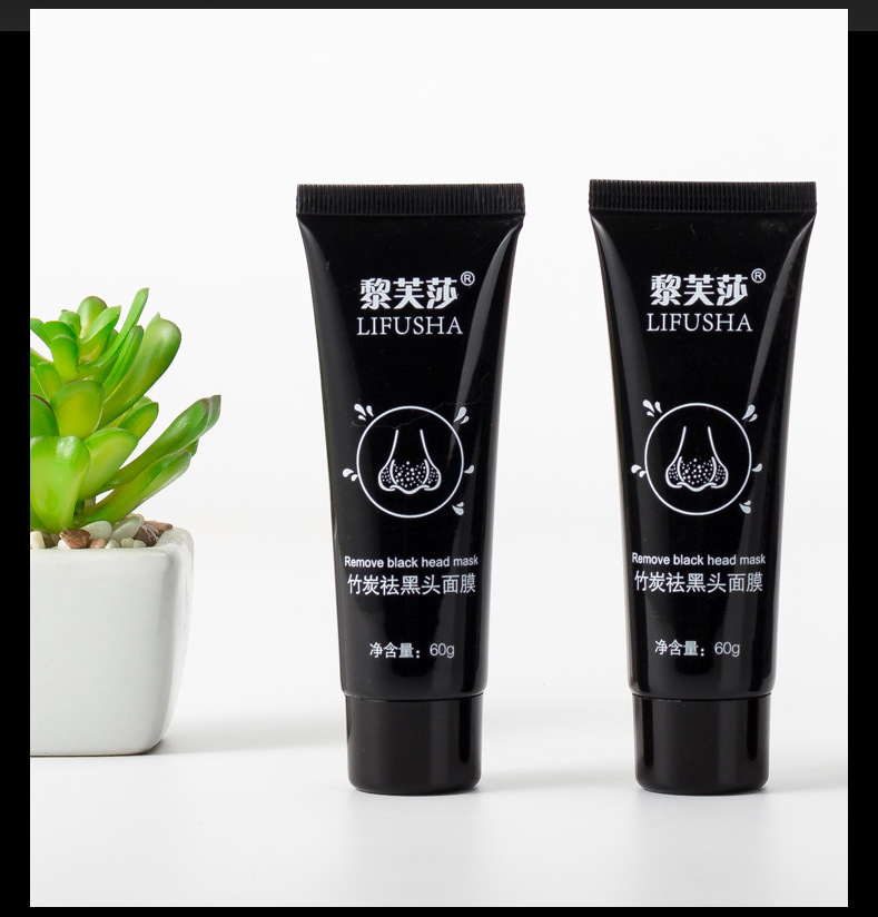 Li Fusha Bamboo Charcoal Removing Blackhead Cream 60G Tearing Nasal Mask Oil Control and Water Supplement Deep Cleansing Acne Removing Mask Li Fusha Bamboo Charcoal Removing Blackhead Cream 60G Tearing Nasal Mask Oil Control and Water Supplement Deep Cleansing Acne Removing Mask