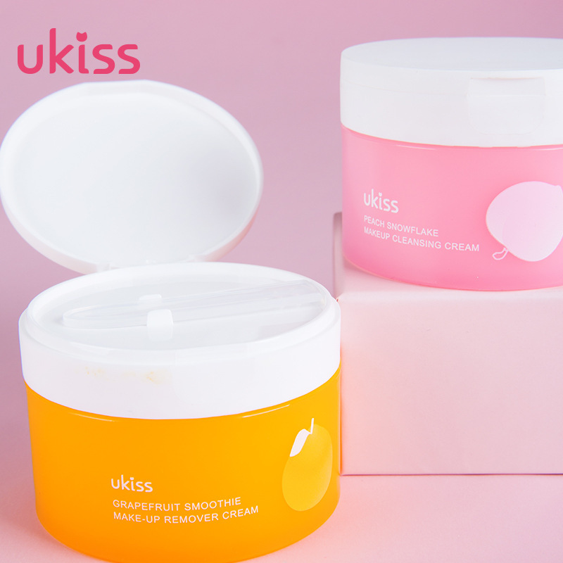 Ukiss Grapefruit Cleansing Cream Facial Sensitive Skin Gentle Cleansing Female Make-up Removing Lotion Cleansing Water Oil