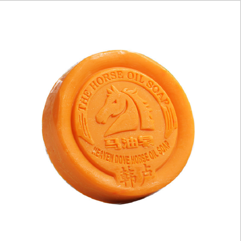 Internet Hot Horse Oil Soap Cleansing Oil Control Soap Moisturizing Men And Women Skin Care Handmade Essential Oil Soap One Piece Dropshipping