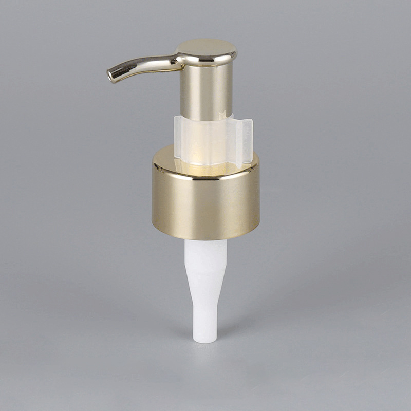 Factory Wholesale Electrochemical Aluminum Cleansing Oil Pump 24/410 28/410 Long Mouth Lotion Pump Hand Sanitizer Clip Pump