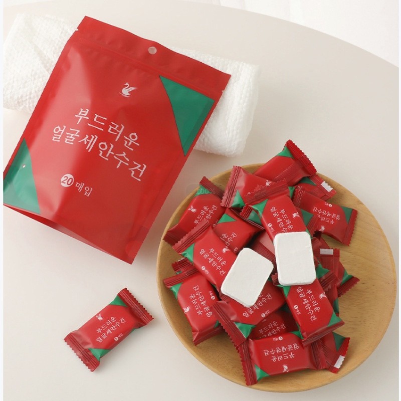 Compressed Towel Travel Pack Disposable Face Cloth Pure Cotton Facial Cleaning Towel Thick Compressed Bath Towel Portable Travel Supplies