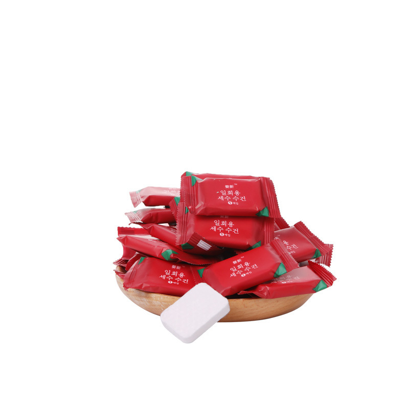 Compressed Towel Travel Pack Disposable Face Cloth Pure Cotton Facial Cleaning Towel Thick and Portable Travel Product Candy Particles