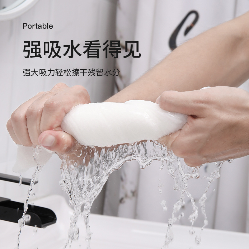 Compressed Towel Travel Pack Disposable Face Cloth Pure Cotton Facial Cleaning Towel Thick and Portable Travel Product Candy Particles