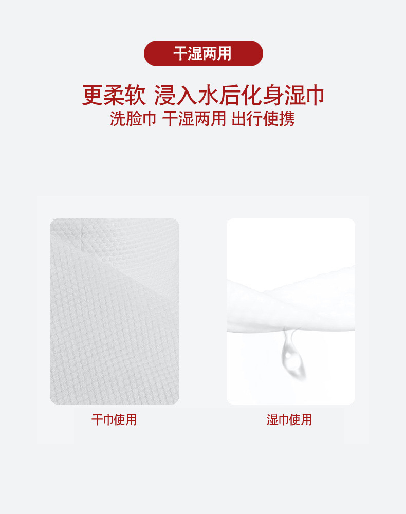 Compressed Towel Travel Pack Disposable Face Cloth Pure Cotton Facial Cleaning Towel Thick and Portable Travel Product Candy Particles