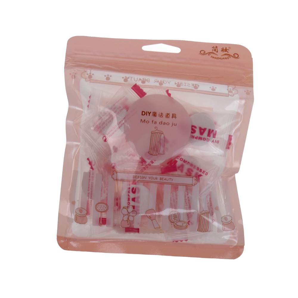50 PCs Compressed Mask Grain Facial Mask Tissue Pure Cotton Beauty Salon Spa Disposable Moisturizing 50 PCs Compressed Mask