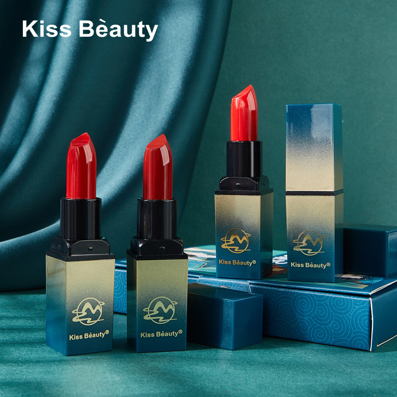 Kiss Beauty National Trendy Style Lipstick Kit Moisturizing Lasting Gift Box Valentine&#039;s Day Birthday Gift Factory Wholesale