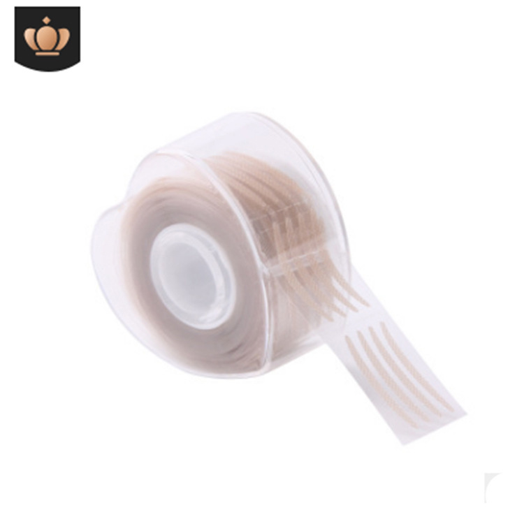 Glue-Free Invisible Reel Mesh Double Eyelid Stickers Lace Mesh Breathable Cylinder Skin Color Flesh Color Natural Eye Beauty Tape