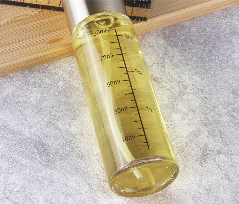 304 stainless steel spray bottle pneumatic barbecue kitchen cooking oil spray olive oil spray control oil pot