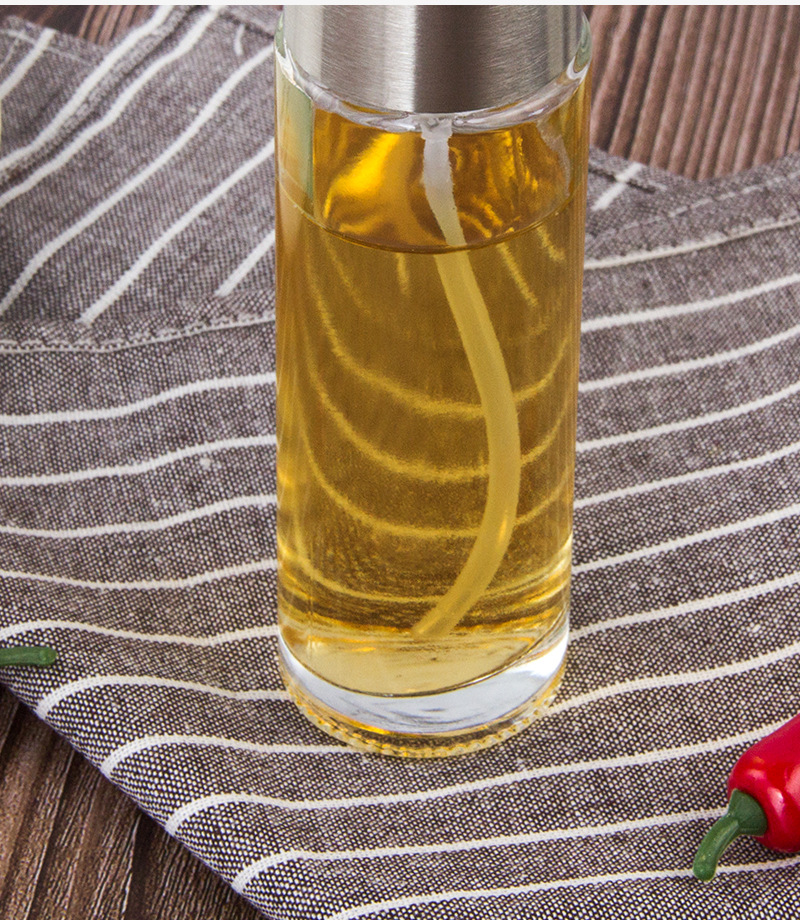 304 stainless steel spray bottle pneumatic barbecue kitchen cooking oil spray olive oil spray control oil pot