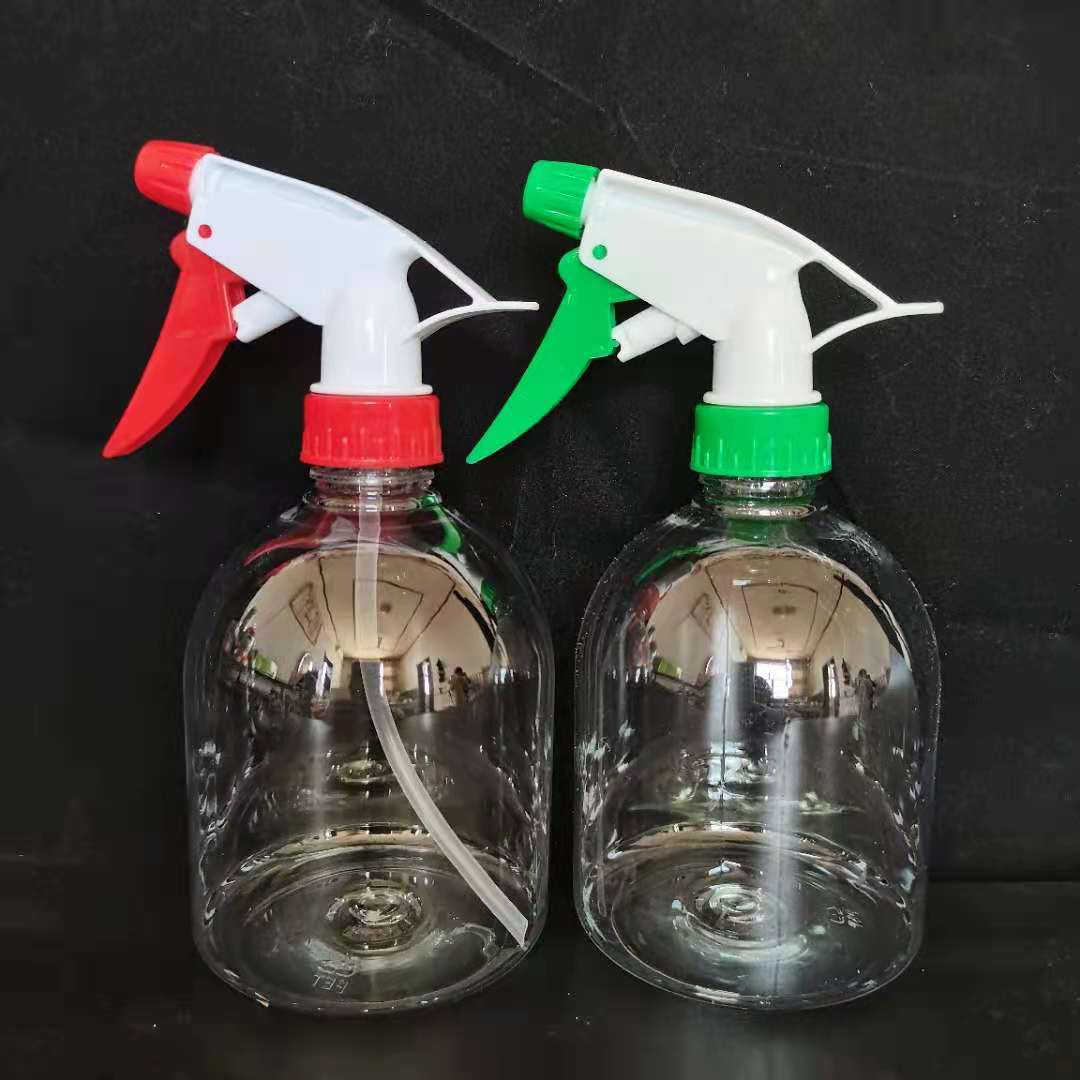 Spot Supply Transparent Sprinkling Can Alcohol 500ml Watering Sprinkling Can Plastic Water Spray Sprinkling Can Handheld Spray Bottle
