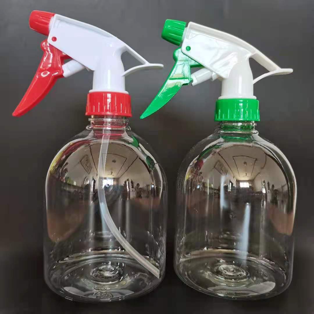 Spot Supply Transparent Sprinkling Can Alcohol 500ml Watering Sprinkling Can Plastic Water Spray Sprinkling Can Handheld Spray Bottle