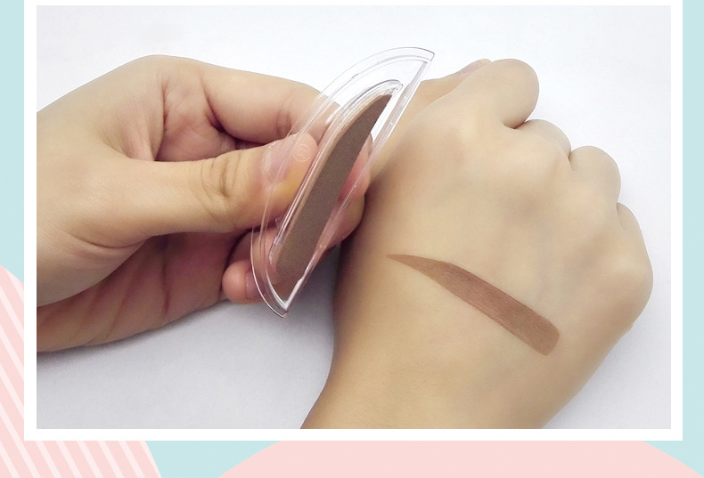 Bioaqua Charm Seal Lazy Eyebrow Powder One Printing Molding Eyebrow Powder Thrush Eyebrow Stamp Powder Eyebrow Powder Cosmetics Wholesale
